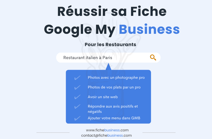 Réussir sa Fiche Google My Business pour les restaurants
